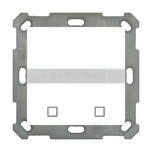 Изображение Датчик движения MDT 55 KNX белый глянц. с датчиком темп. и 2 кнопками (SCN-BWM55T.G2)