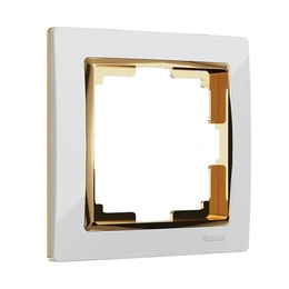 Белый/золото изображение