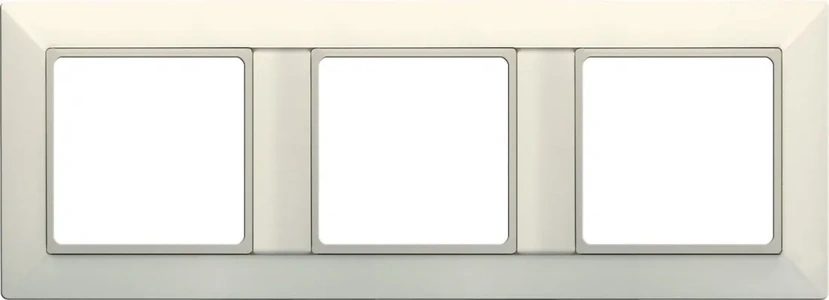 Изображение Рамка на 3 постf Eco Profi слоновая кость EP483 Jung