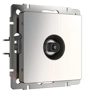 Изображение ТВ розетка оконечная (глянцевый никель) W1183002