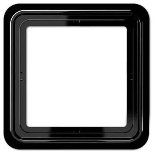 Изображение Рамка одинарная Jung CD 500, черный CD581SW CD 500