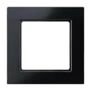 Изображение Рамка на 1 пост A Creation черный глянцевый AC581SW Jung