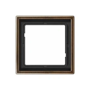 Изображение Рамка на 1 пост LS 990 античная латунь ME2981AT Jung