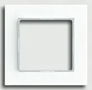 Изображение Рамка на 1 пост A Creation белый глянцевый AC581WW Jung