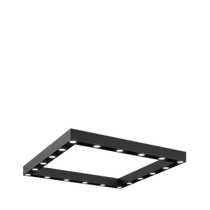 Изображение Бриллайн квадрат редкий свечение вниз накладной