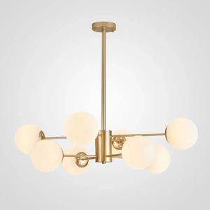 Изображение Потолочная Люстра Roundi Brass L8 By Imperiumloft