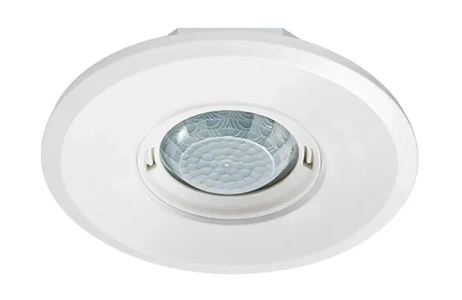 Изображение Датчик присутствия ESYLUX PD-FLAT 360i/8 LARGE ROUND WHITE KNX (EP10428685)