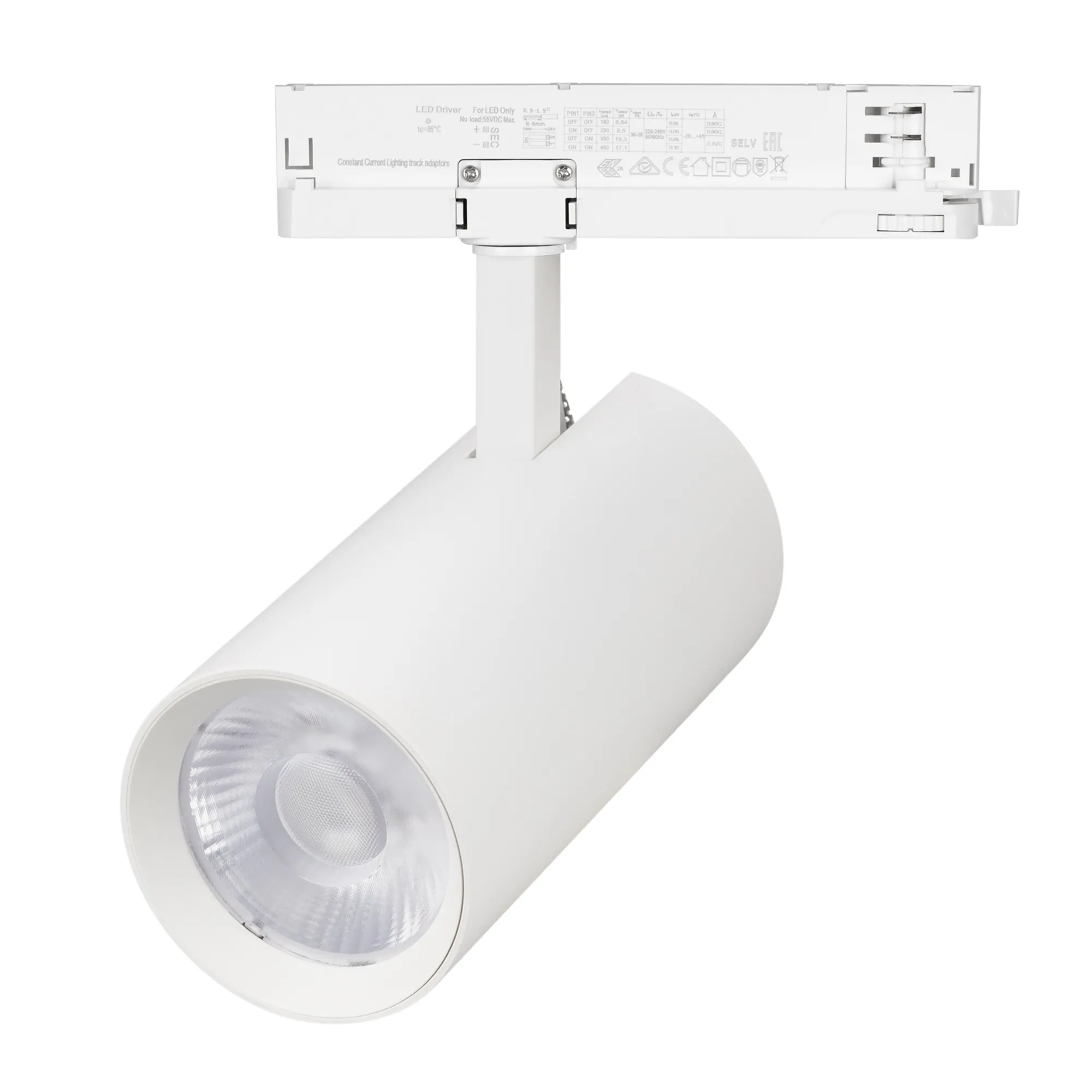 Светильник LGD-GERA-4TR-R90-30W Warm3000 (WH, 15 deg, 230V, TRIAC) (Arlight, IP20 Металл, 5 лет)