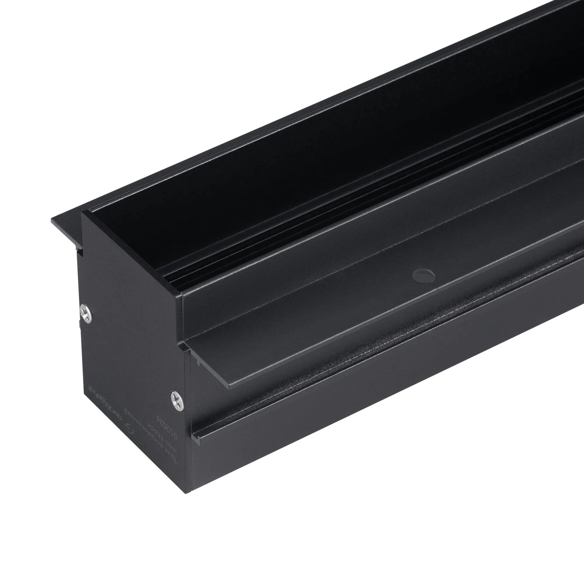 Трек встраиваемый MAG-TRACK-4560-FDW-2000 (BK, 5LN) (Arlight, IP20 Металл, 3 года)